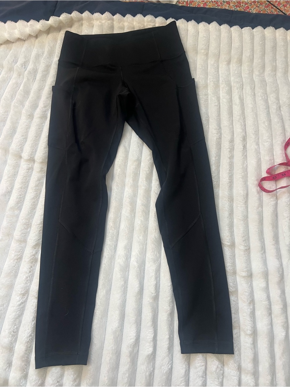 5.11 Tactical Pysical Training Leggings in Navy, Black & Burgundy Sz Medium - Picture 4 of 12